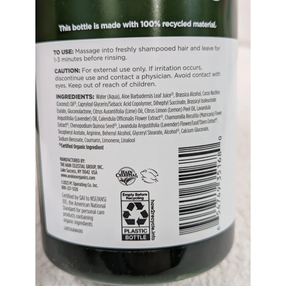 Avalon Organics - Conditioner Scalp Treatment Tea Tree - 32 oz - 3 Pack